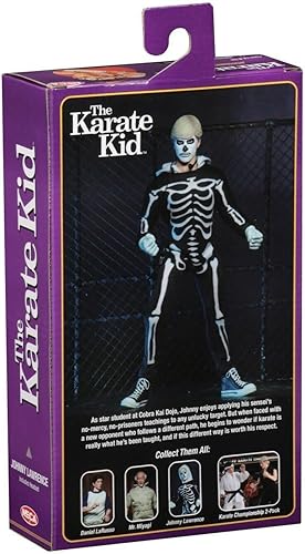 Miniatura 3 de NECA The Karate Kid - Johnny Lawrence - Figuras de acción vestidas de 8 pulgadas