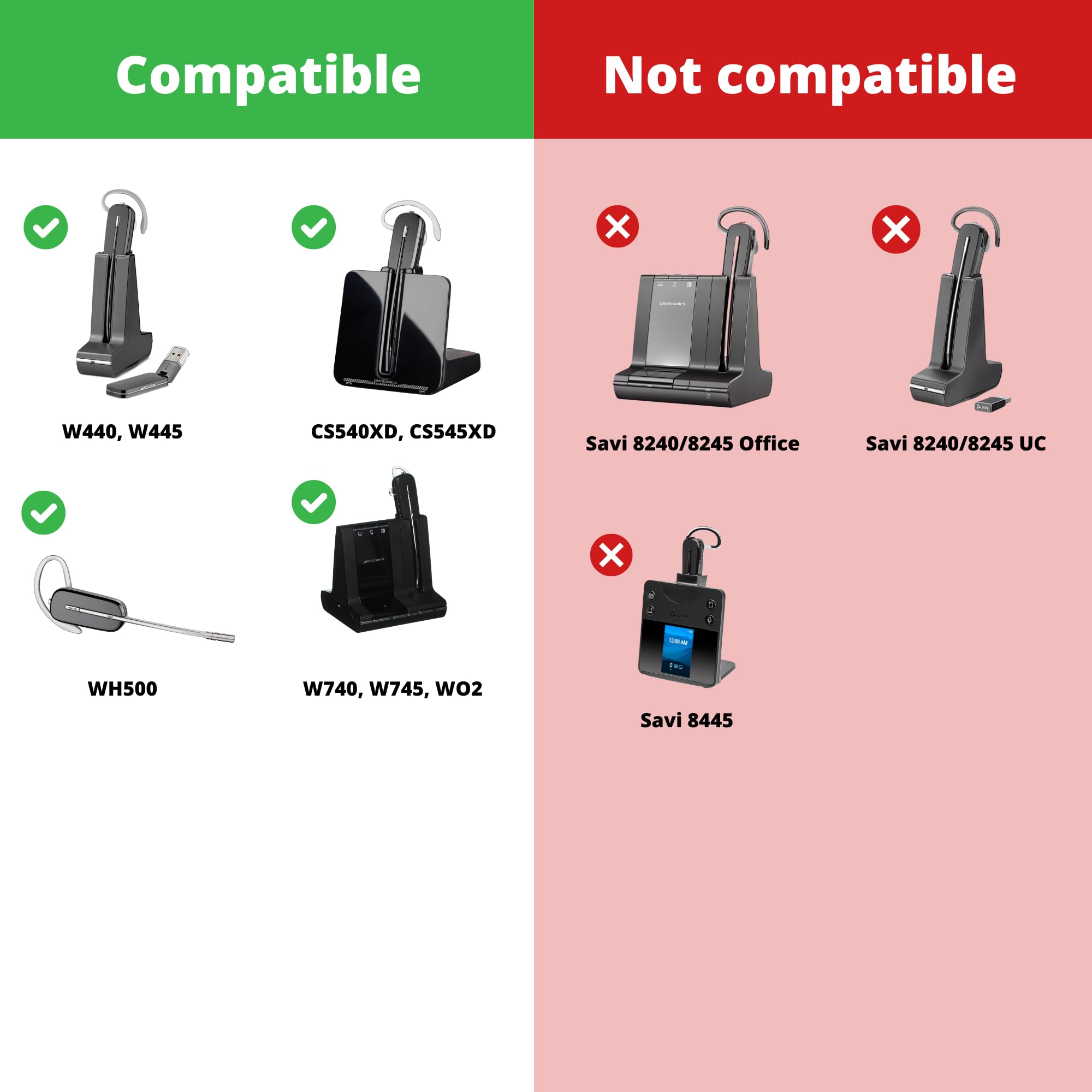 Accessoires Audio Otech Batterie Casque Sans Fil Compatible Avec GN