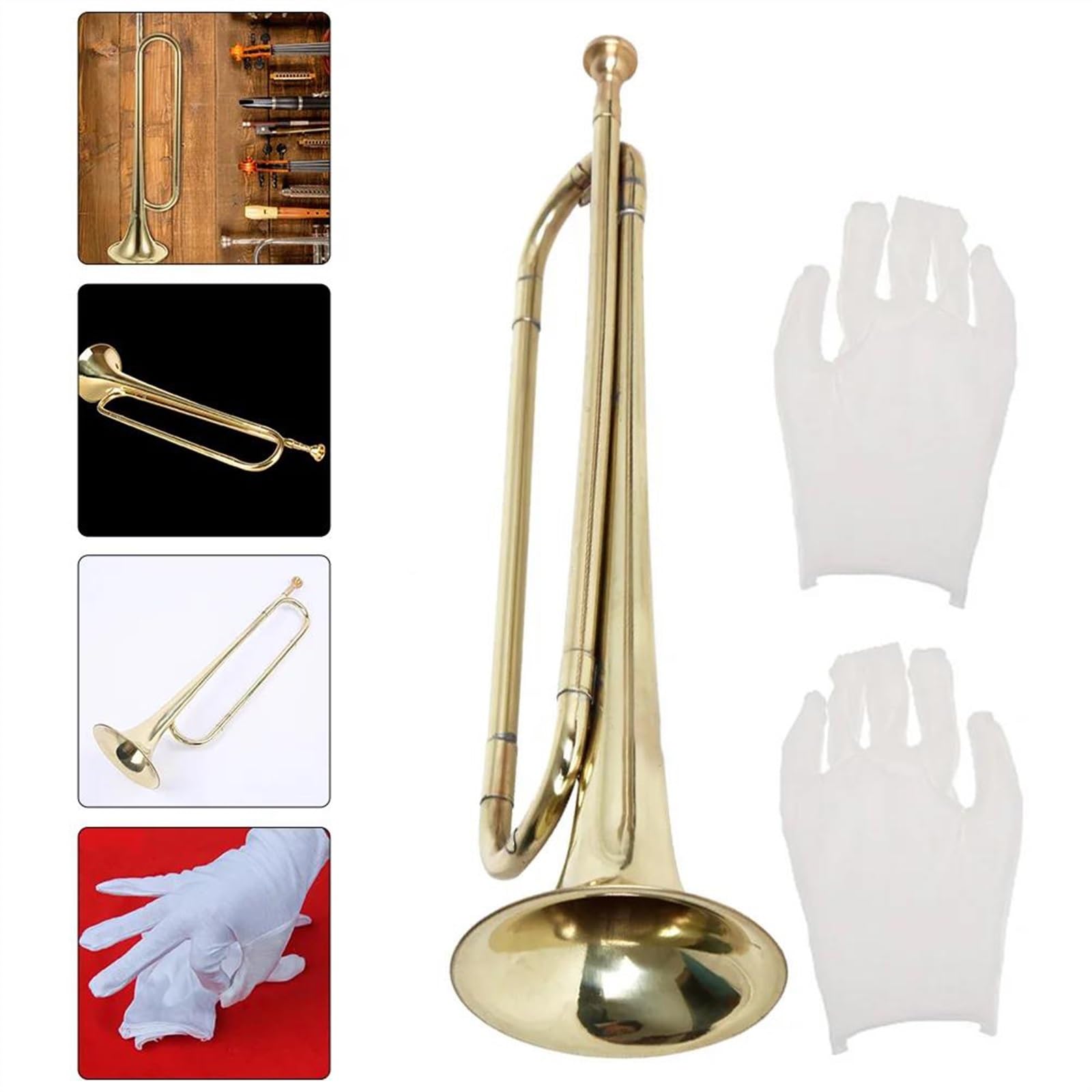 tromba dello strumento musicale Guanti Per Tromba Per Banda Strumento A Fiato Per Principianti