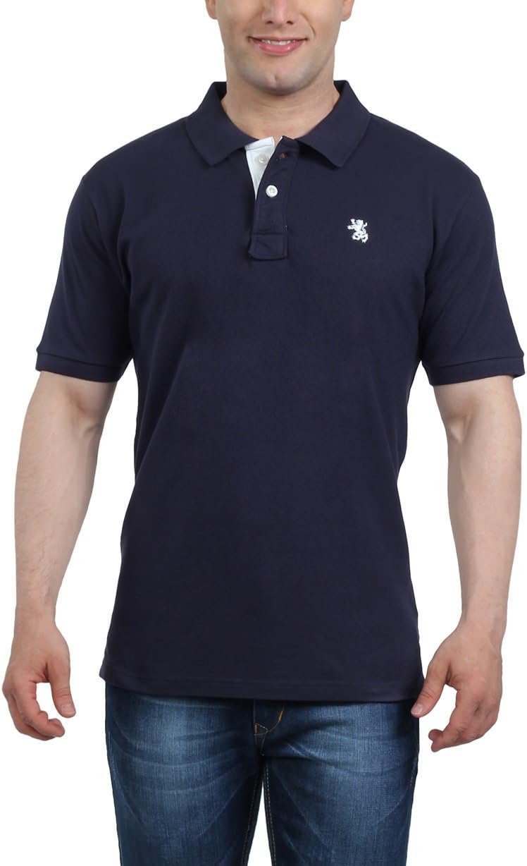 The Cotton Company Men's Luxury Polo T Shirt