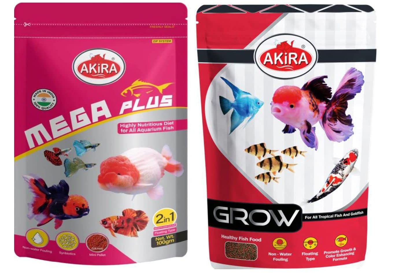 Akira MEGA Plus and Akira Grow 100 GRAM (1+1) Combo Pack for All Kind of Fish (B0C1YXPP6Z) Amazon Price History, Amazon Price Tracker