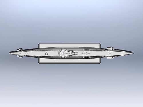 Miniatura 7 de ICM S.010 - Kit de modelo de embarcación militar de plástico U-Boat Tipo IIB (1943), submarino alemán - Escala 1:144