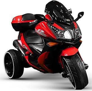 لعبة موتوسيكل ركوب بروير بثلاث عجلات للأطفال من دريم لاند، أحمر، AK550
