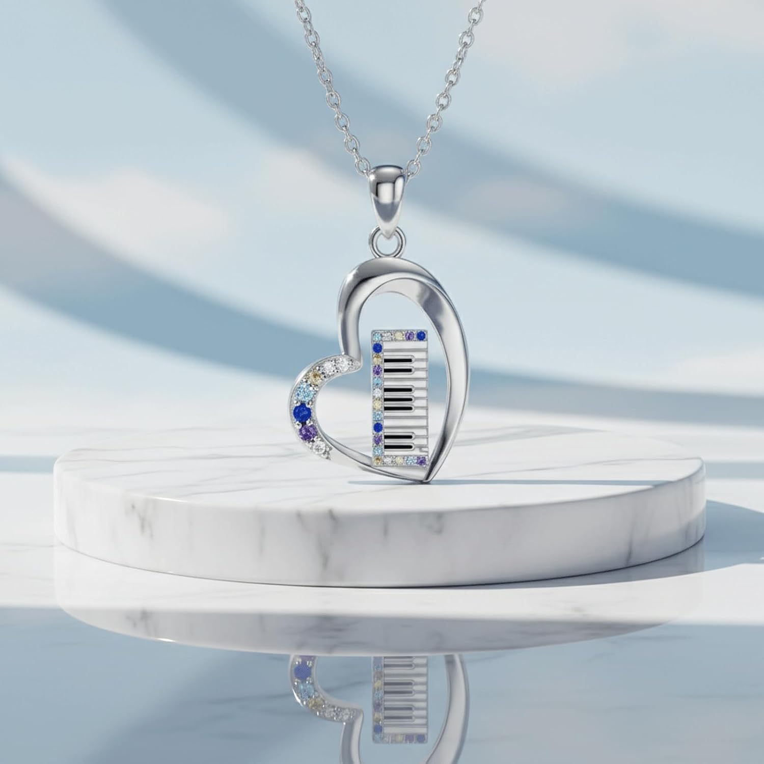 Inspirational Necklace S925 Sterling Silver Inspirational Pendant Necklaces Jewelry Gifts for Women