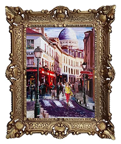Tableau Dom Repro By Rajco de 56 x 46 cm équipé d'un cadre baroque robuste