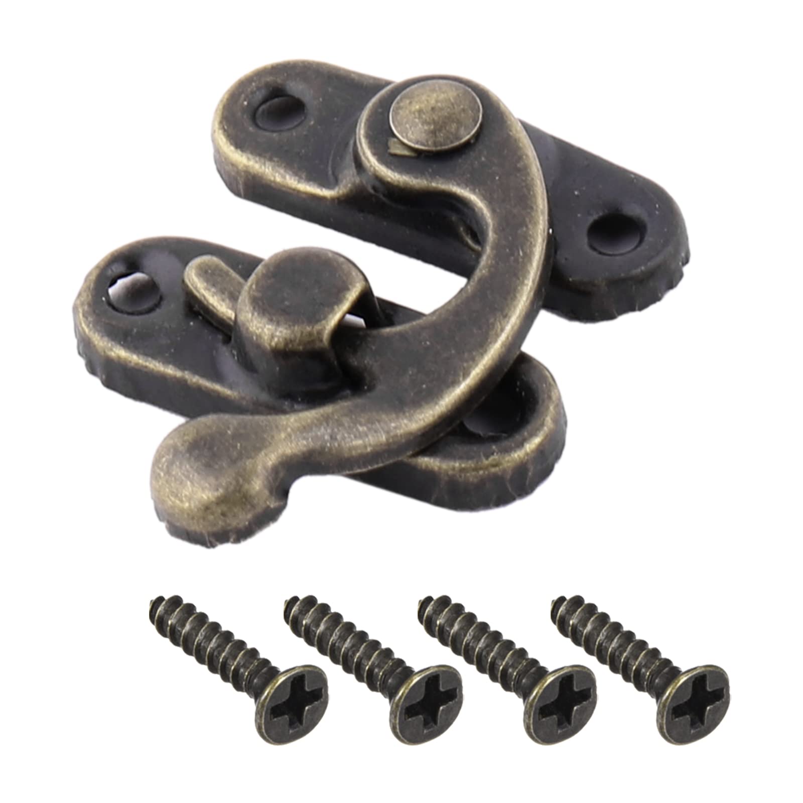 LxW) Fer Moraillon Serrure Loquet Fermoir Pour Bijoux Boîte