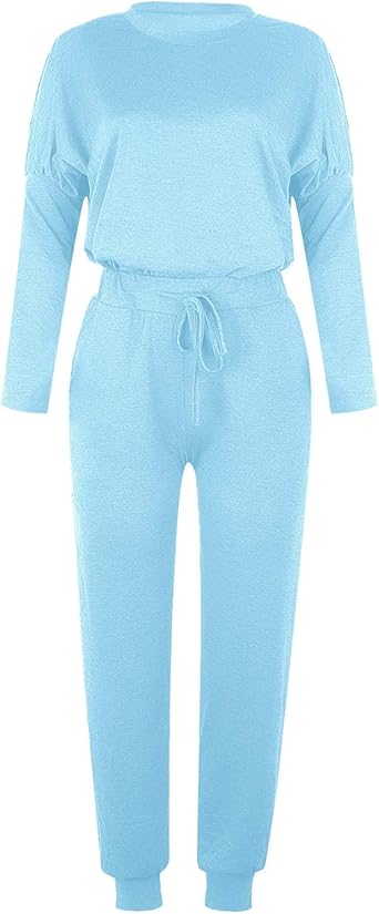 Joggingpak voor dames, ronde hals, trainingspak, lange mouwen, sportpak