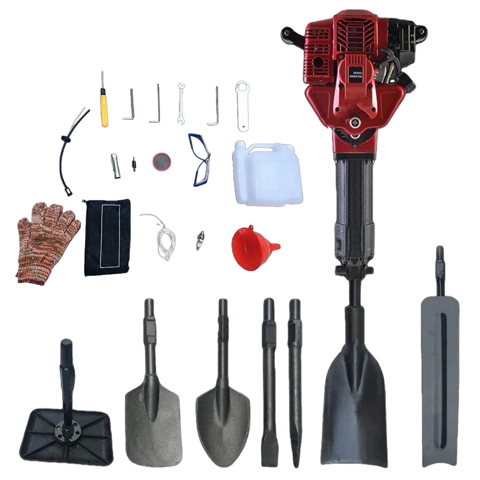 Equipo de jardinería portátil para trasplante de árboles, trabajo de suelo, mango ergonómico, herramienta de jardinería portátil para aplicaciones agrícolas