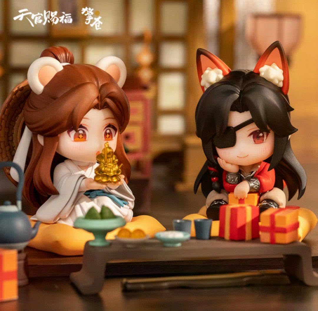 Amazon.co.jp: 天官賜福 フィギュア 花栖椿歳 缶バッジ カード