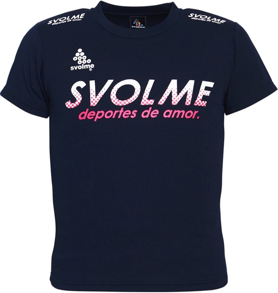 Amazon.co.jp: スボルメ(Svolme) ジュニア用ロゴプラクティスTシャツ