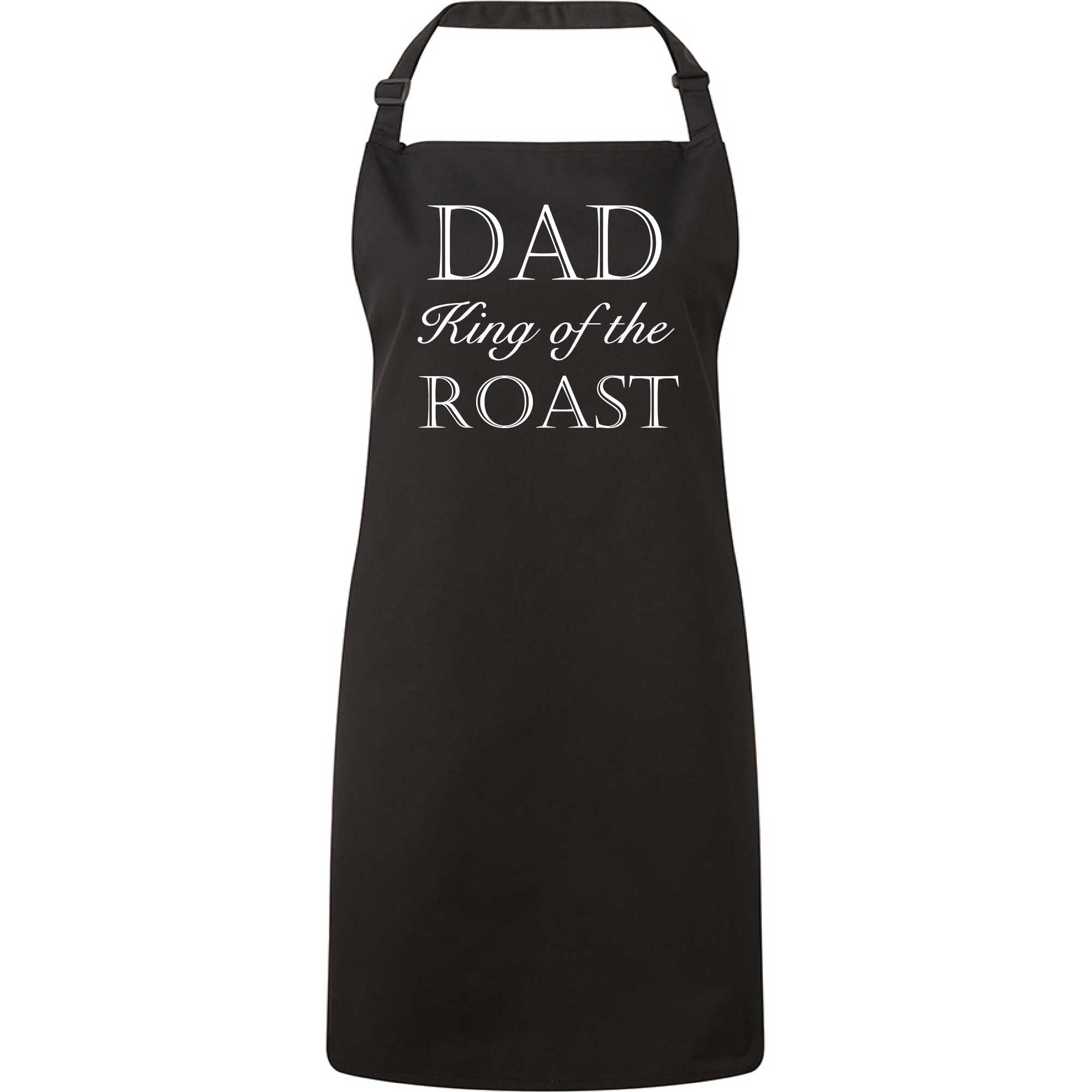 60 Second Makeover Limited Dad King of the Roast Apron Gift Present Fathers Day Birthday Christmas