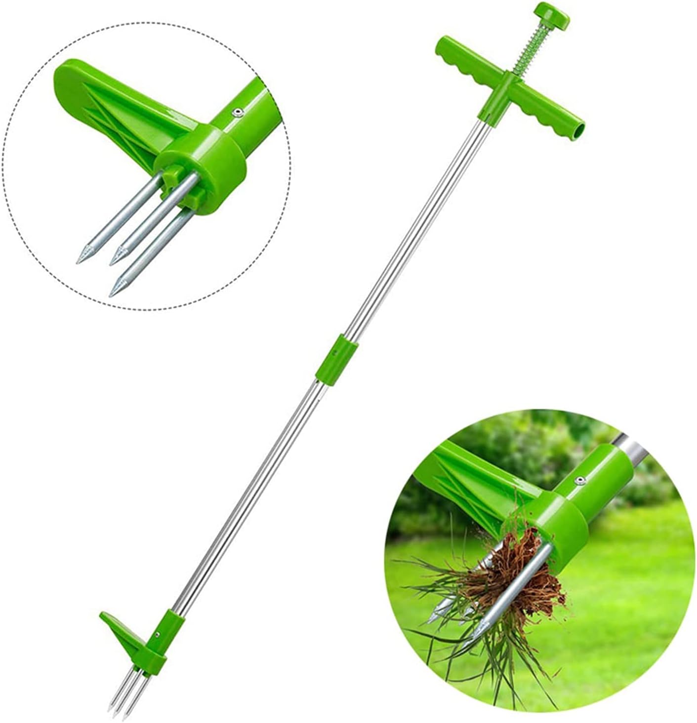 Long Handle Weed Remover- Outdoor Yard Grass Root Puller Tools Durable Garden Lawn Weeder Garden Planting Tool