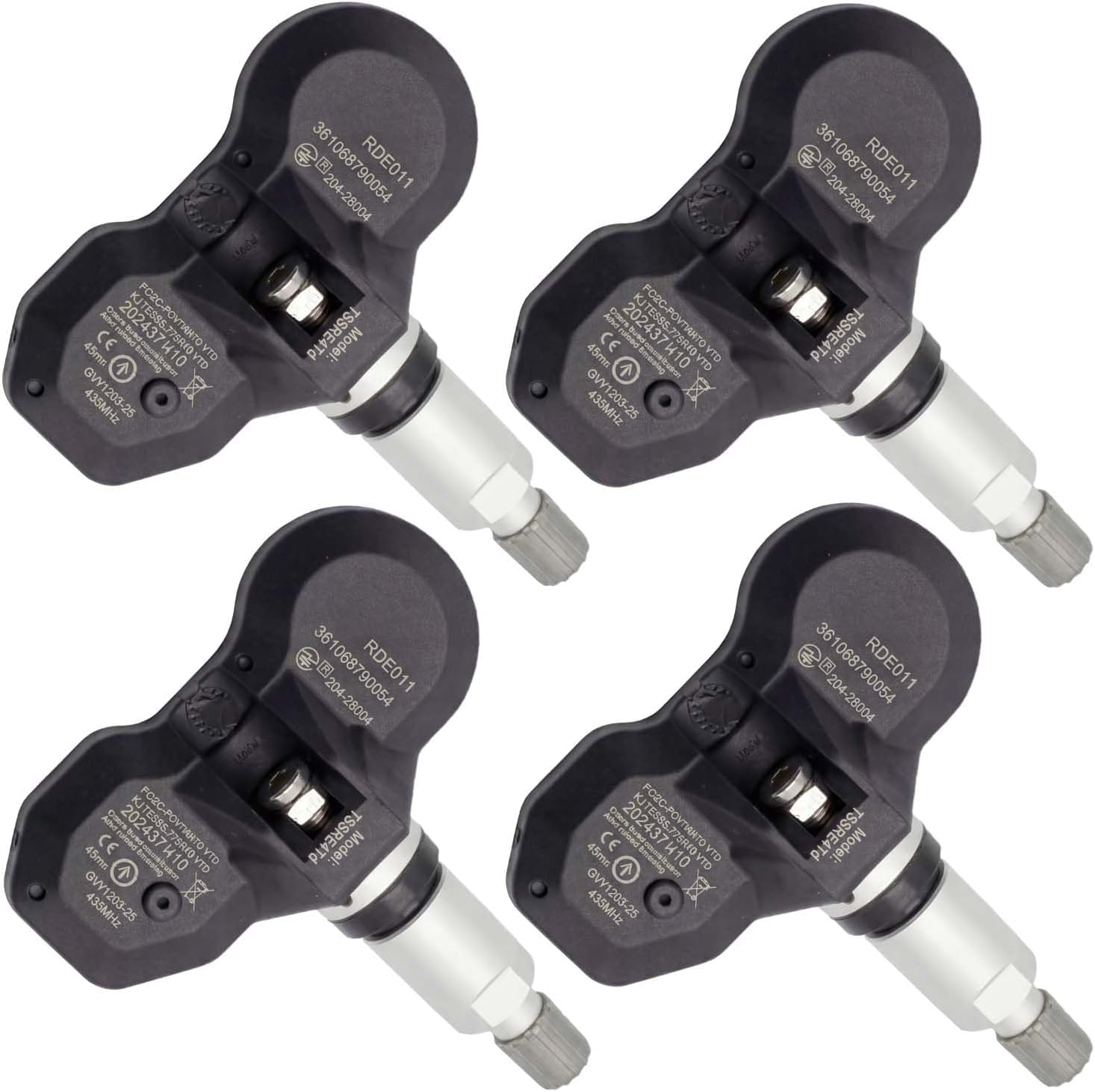 Pre-Programmed TPMS Tire Pressure Sensor 36106856227 Compatible with BMW 128i 135i 328i 335i 528i 535i 550i 640i 650i 740i 750i X3 X5 X6 Z4 Mini Replaces 36106856227 36106790054