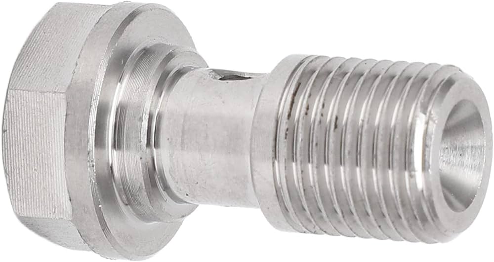 Amazon.com: Banjo Bolt, 7/16in‑24 Brake Banjo Bolt Rustproof Amazon.com: Banjo Bolt, 7/16in‑24 Brake Banjo Bolt Rustproof