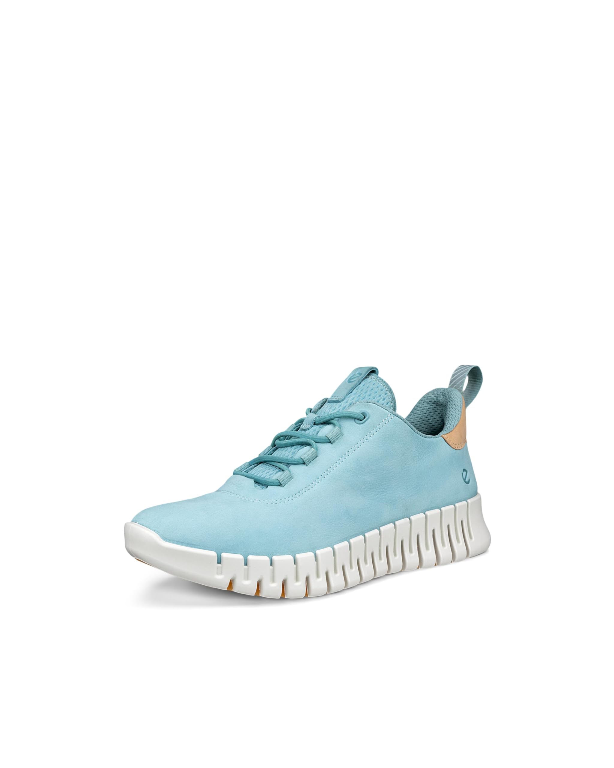 ECCO Women's Gruuv Sneaker, Aquatic/Powder Nubuck, 8/8.5 UK