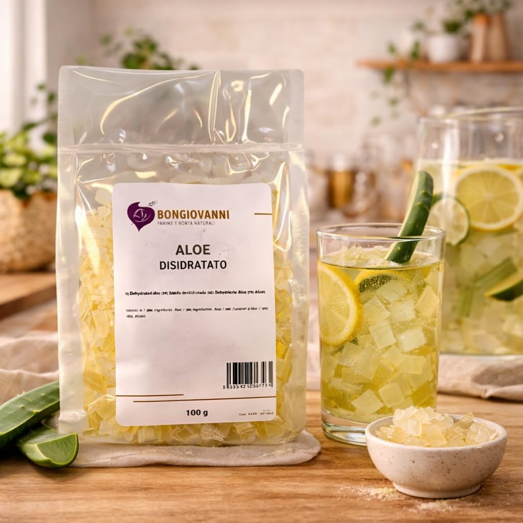 BONGIOVANNI FARINE E BONTA' NATURALI Aloe Disidratato - 0.2 kg