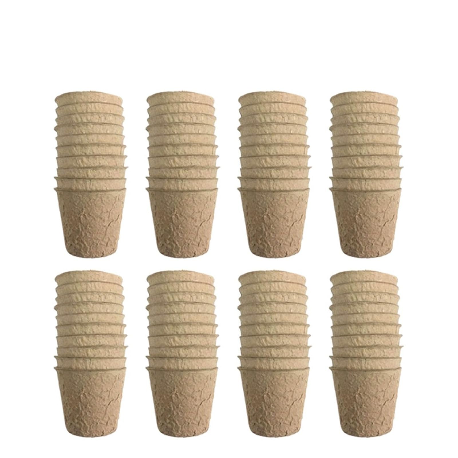 Pots semis pulpe 3,15 pouces en lots 20/40/80/100 for jardin extérieur
