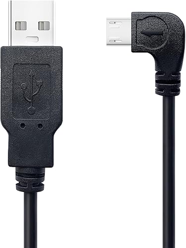 Miniatura 2 de YQMAJIM Cable de alimentación para cámara de salpicadero, cable de alimentación de carga micro USB de 11 pies para cámara de salpicadero de
