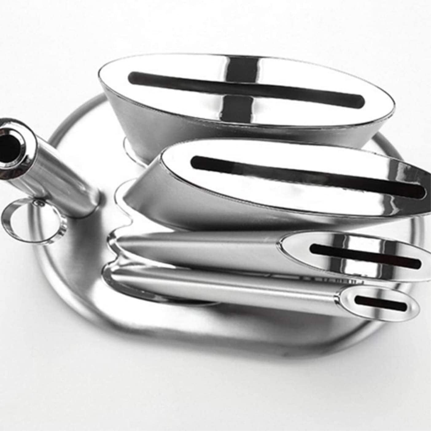 Kitchen Knife Holder Household Knife Storage Rack Stainless Steel Knife Holder Multifunctional Metal Kitchenware Knofe Holder