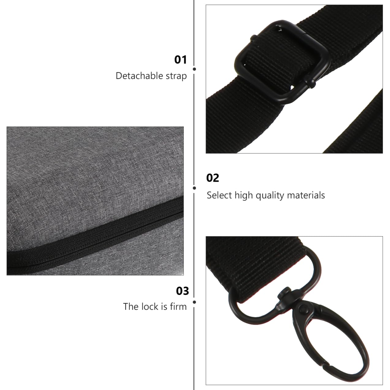 HOMSFOU Estuche De Almacenamiento para Gafas De Realidad Virtual Bolsa De Eva Resistente Golpes Caja Protectora para Gafas De Realidad Virtual De Segunda Generación Viajes