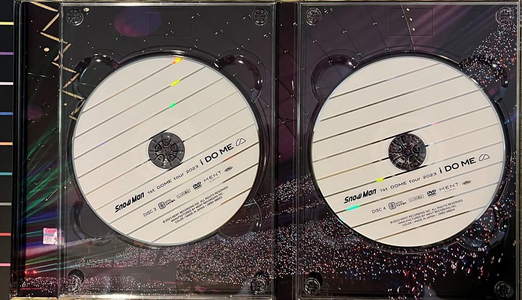 Amazon.co.jp: Snow Man 1st DOME tour 2023 i DO ME 初回盤 DVD 一度