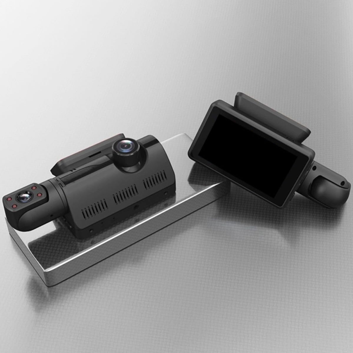 Dvr para Coche Cámara Delantera y Trasera, Pantalla 3 Pulgadas