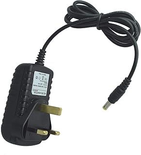 MyVolts 12V power supply adaptor compatible with Alesis Recital Digital Piano - UK plug
