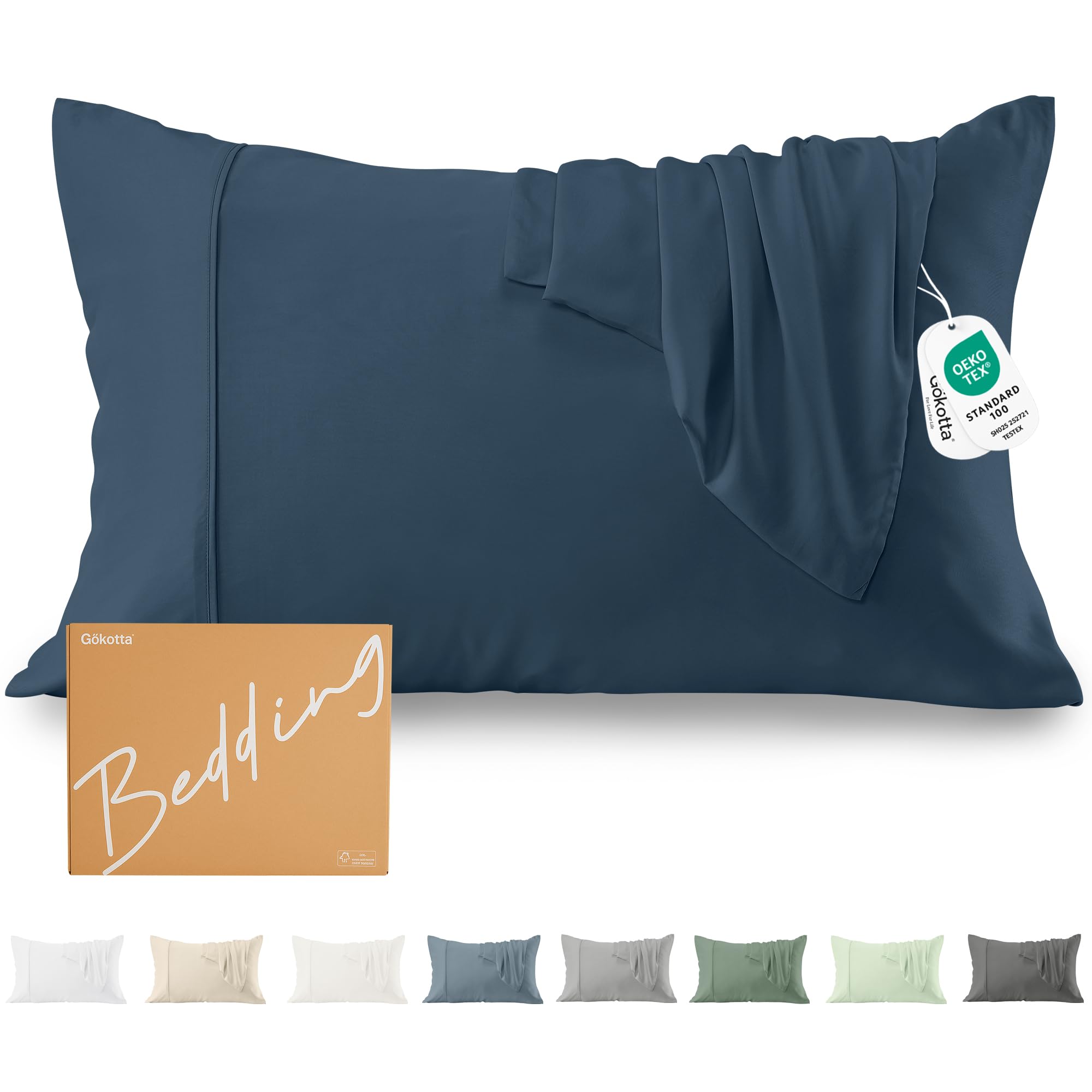 セット セット Amazon.com: GOKOTTA 100% Rayon Derived from Bamboo Pillow