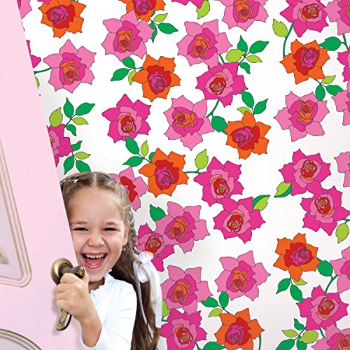 Removable Wallpaper, French Bull Rose image 4