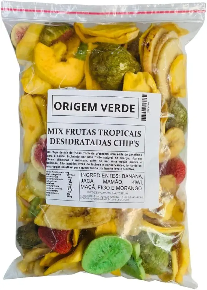 Mix de Frutas Liofilizadas com Textura e Sabor Intensos