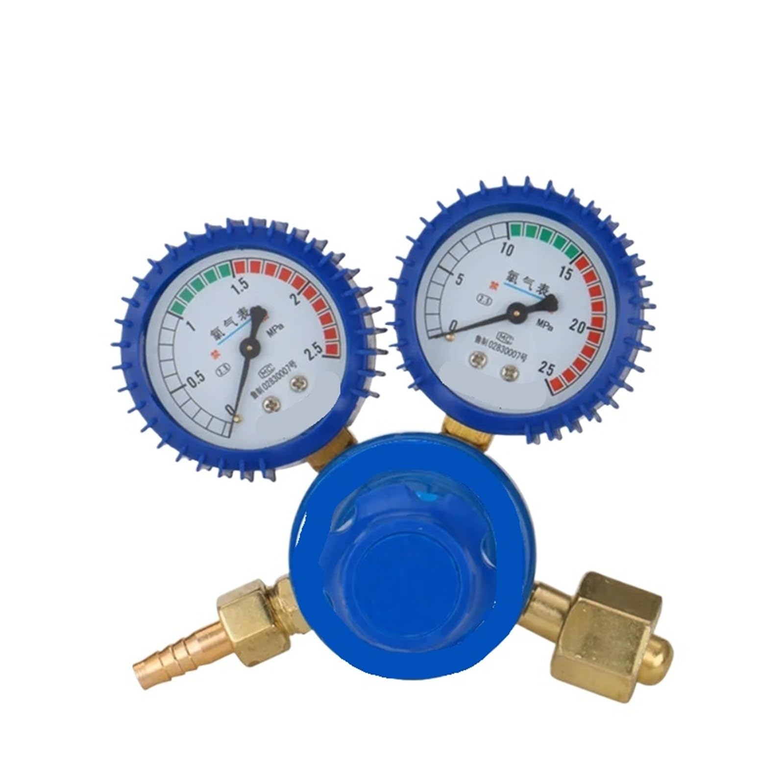 Vmvud Pressure Reducer- Shock Proof Oxygen Regulator Gauge Cylinder