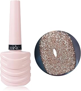 MEITREND Glitter Gel Nail Polish,Gold Nail Polish Sparkly Shiny Nail Art Nail Gel Polish,Soak Off Uv Led Glitter Nail Polish Gel Nail Art Starter DIY, For Women Party Salon Home Use 10ml (#02), 1