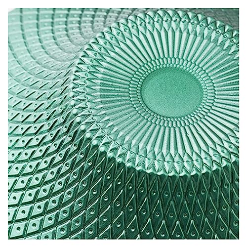 Ornements décoratifs plateau de service en verre bleu pour cadeau idéal - 4