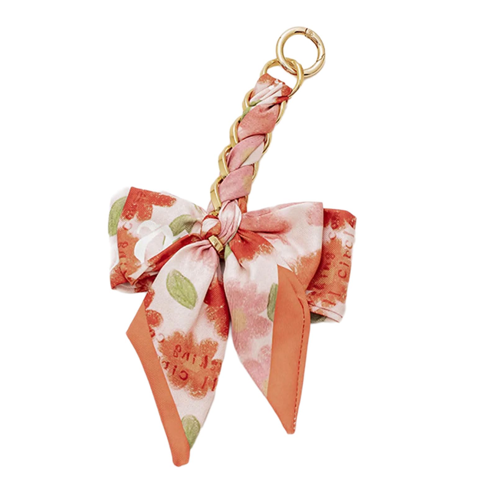 NEWFT Stylish Bowknot Bag Chain Adjustable Length Extender Chain for Purse