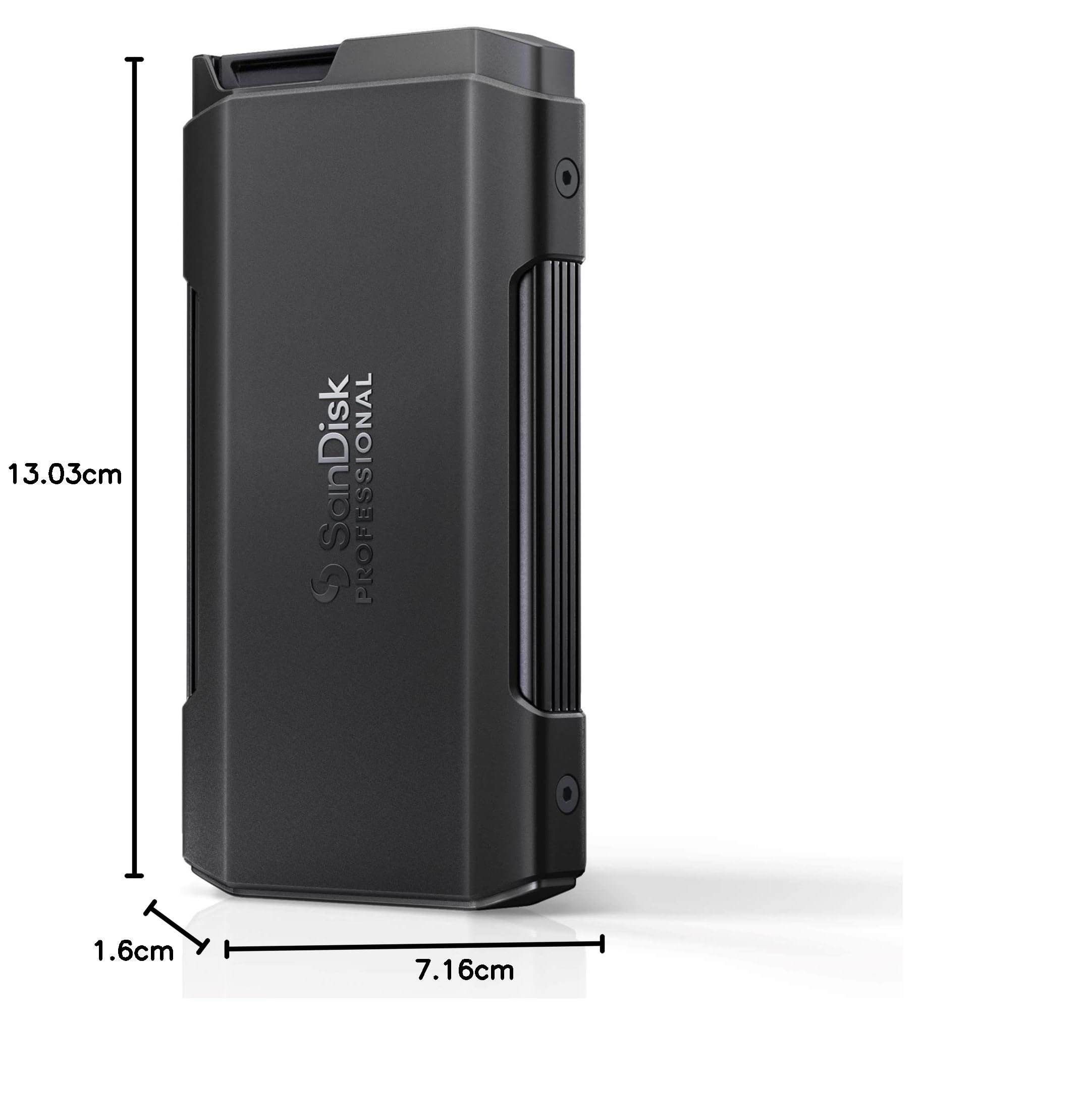 SanDisk Professional Trasporto PRO-BLADE incluso PRO-BLADE 4TB SSD MAG. USB-C fino a 2000MB/s