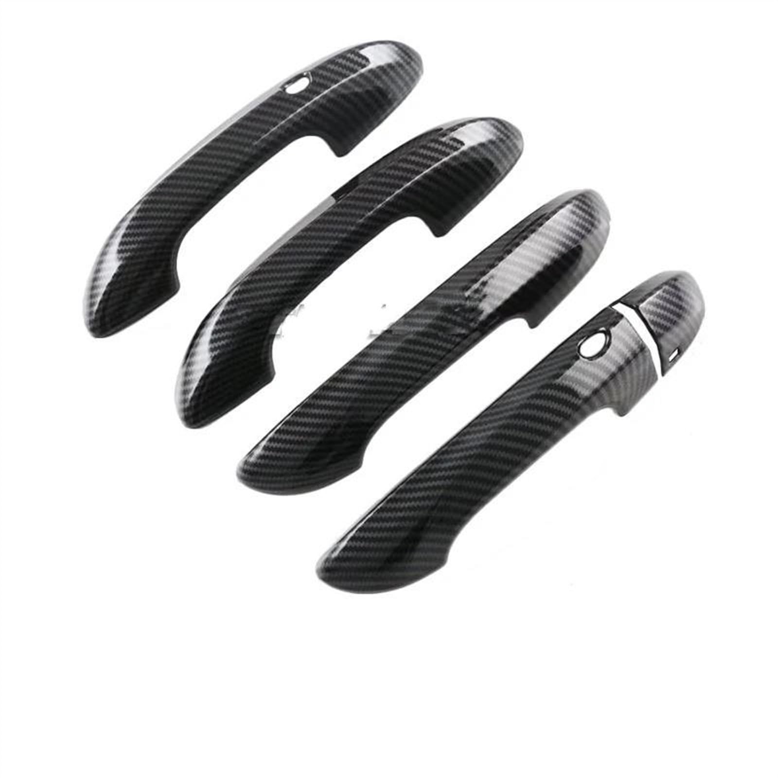 Csspdm Carbon Car Accessories Exterior Door Handle Bowl Trim Cover Frame For Mg 4 Mg4 Ev For Mulan 2022 2023(Carbon)