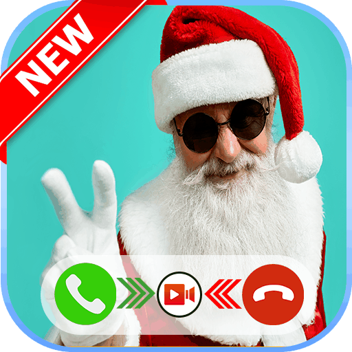 Talking Santa Claus Fake Video Call & Texting Simulator ID Gift