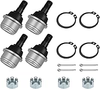 JAVIK Upper & Lower Ball Joint Kit for Honda FourTrax 300 Foreman 400 TRX300 TRX400 - 4PCS OEM Replacement 51355-HP5-601