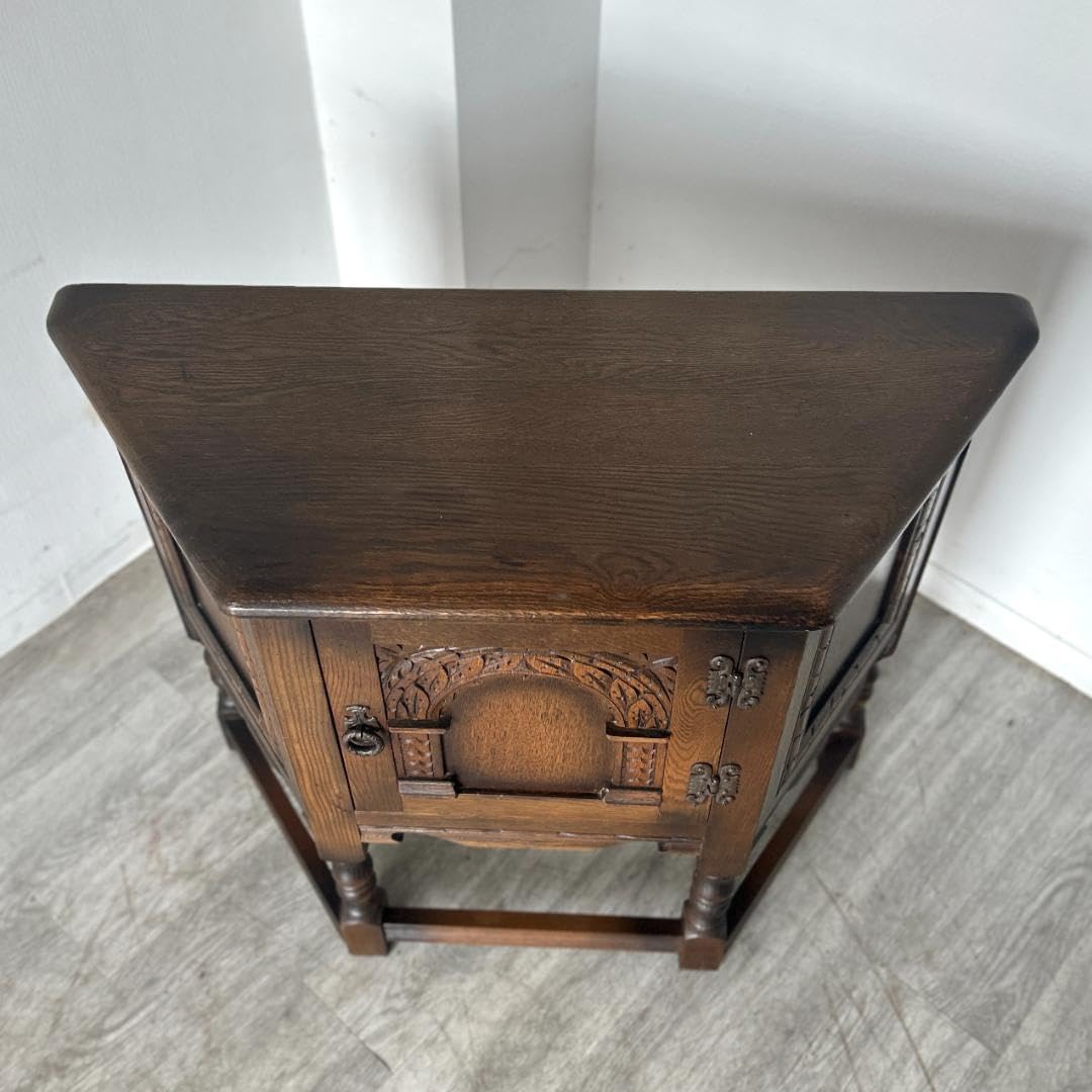 Amazon｜イギリス アンティーク家具 カップボード 食器棚 1950年頃