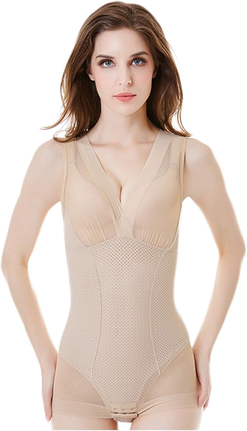 Dawwoti Women's Tummy Control Underwear Body Sculpting Bodysuit