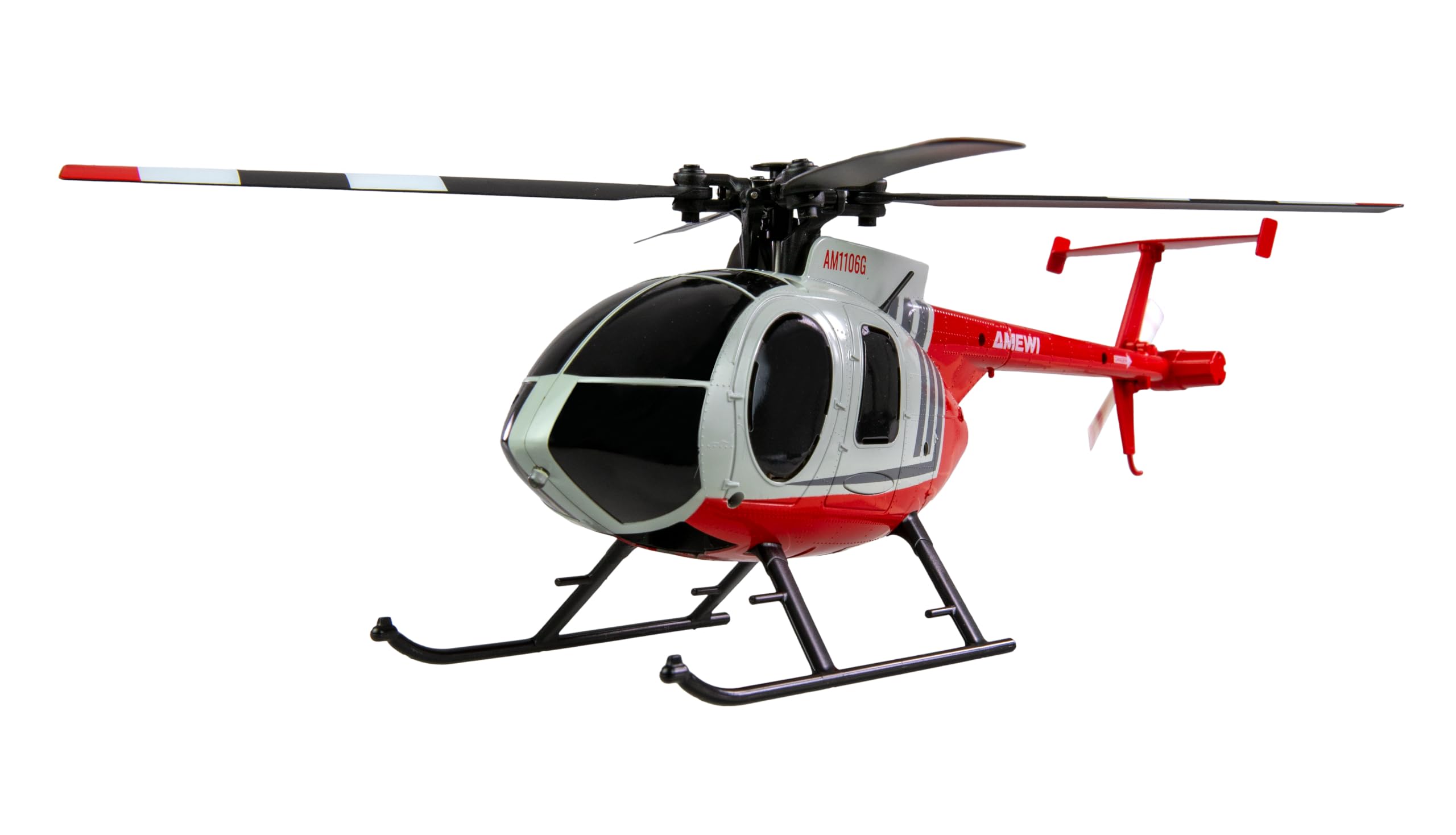 Amewi RC Helikopter MD500 Li-Po Akku 350mAh silber/rot (25354)