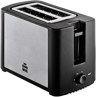 ForMe Grille pain Toaster 2 fentes 750W Grille-pains I 4 Niveaux I Annuler la fonction I Plateau à miettes amovible