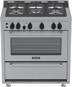 Fogao 5 Bocas Venax Temis Inox Gas GLP 220 V