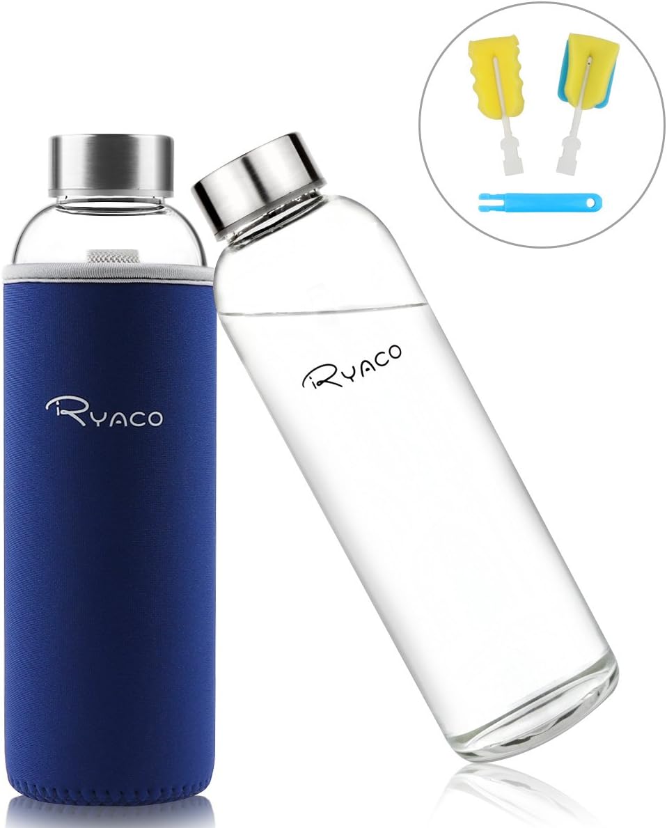 thermos in vetro per il tè