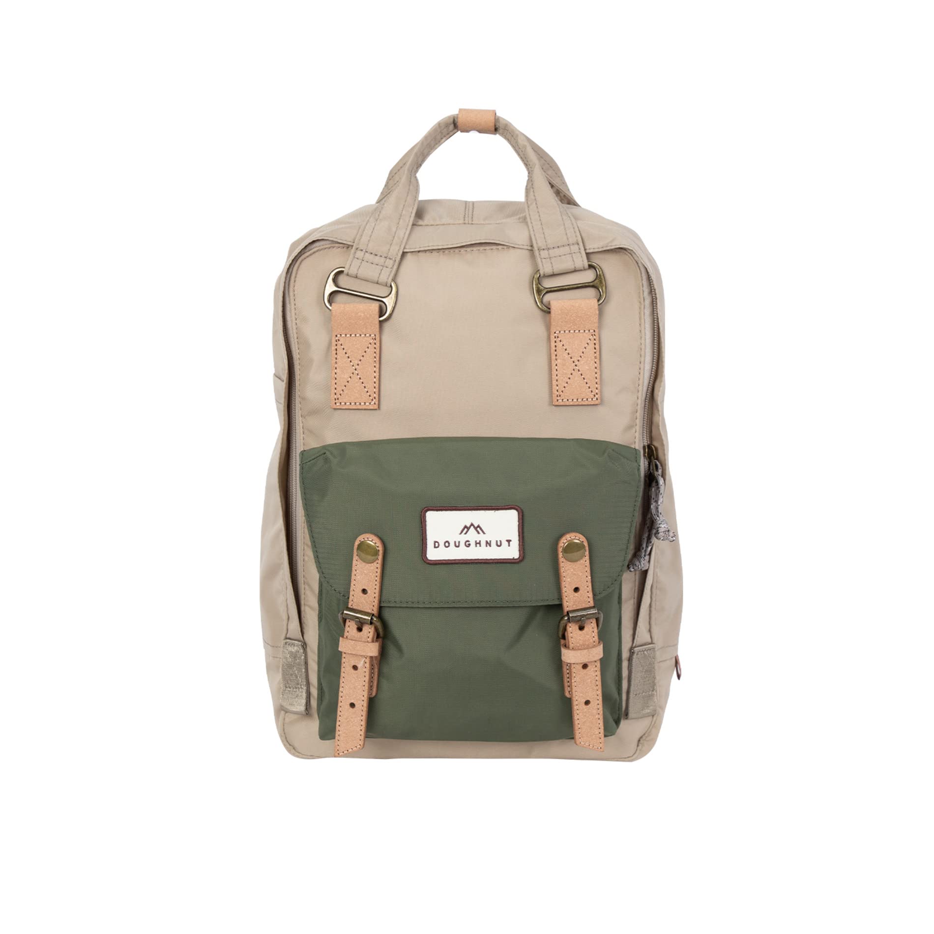 Doughnut Unisex Beige Backpack Macaroon Jungle