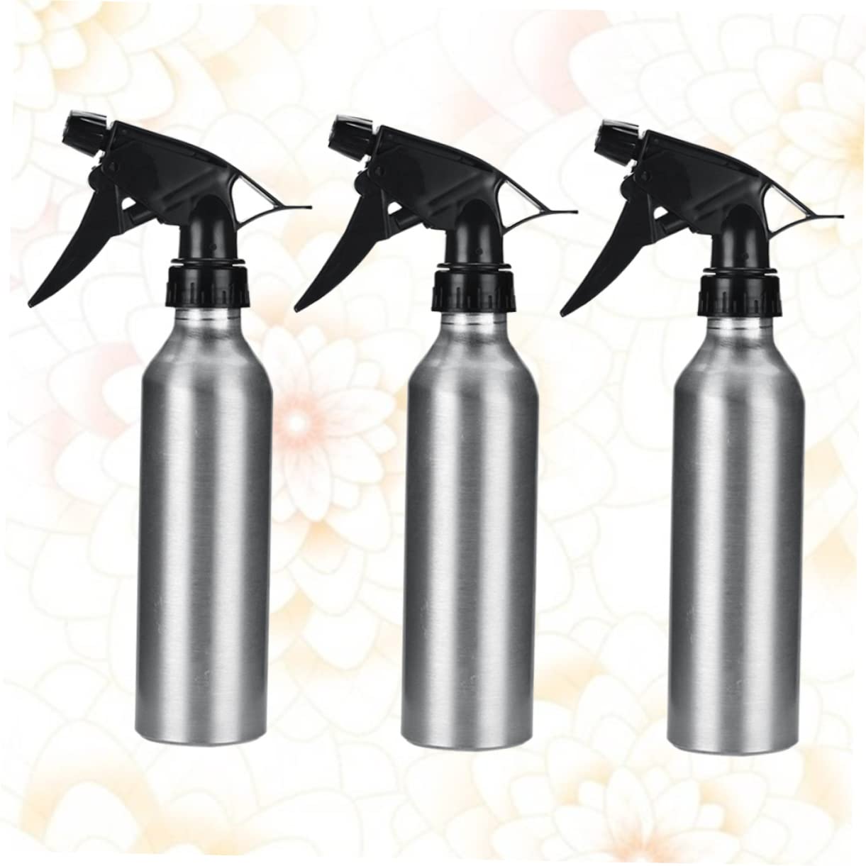Toyvian 2 Ensembles Bouteille Vaporisateur Aluminium Lot De Pulvérisateur Multi Usage Rechargeable Pour Plantes Cuisine 3 Pièces * 2