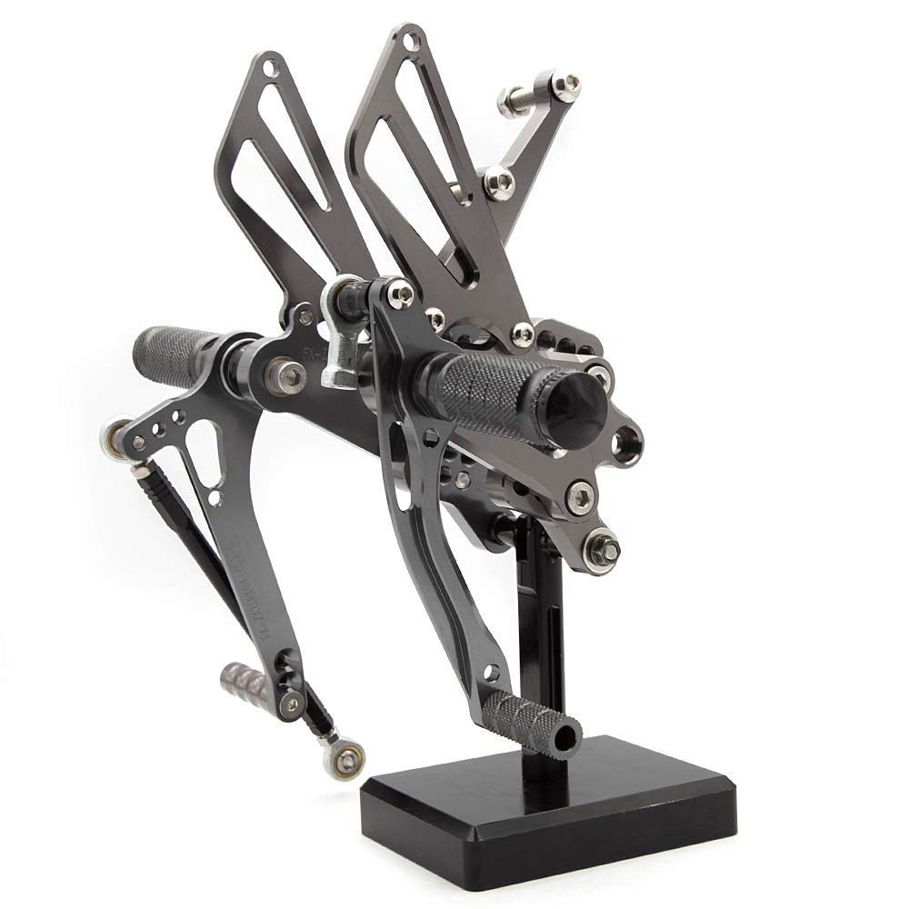。 CNC Adjustable Rearsets For Kawasaki Ninja ZX10R 2004-2005
