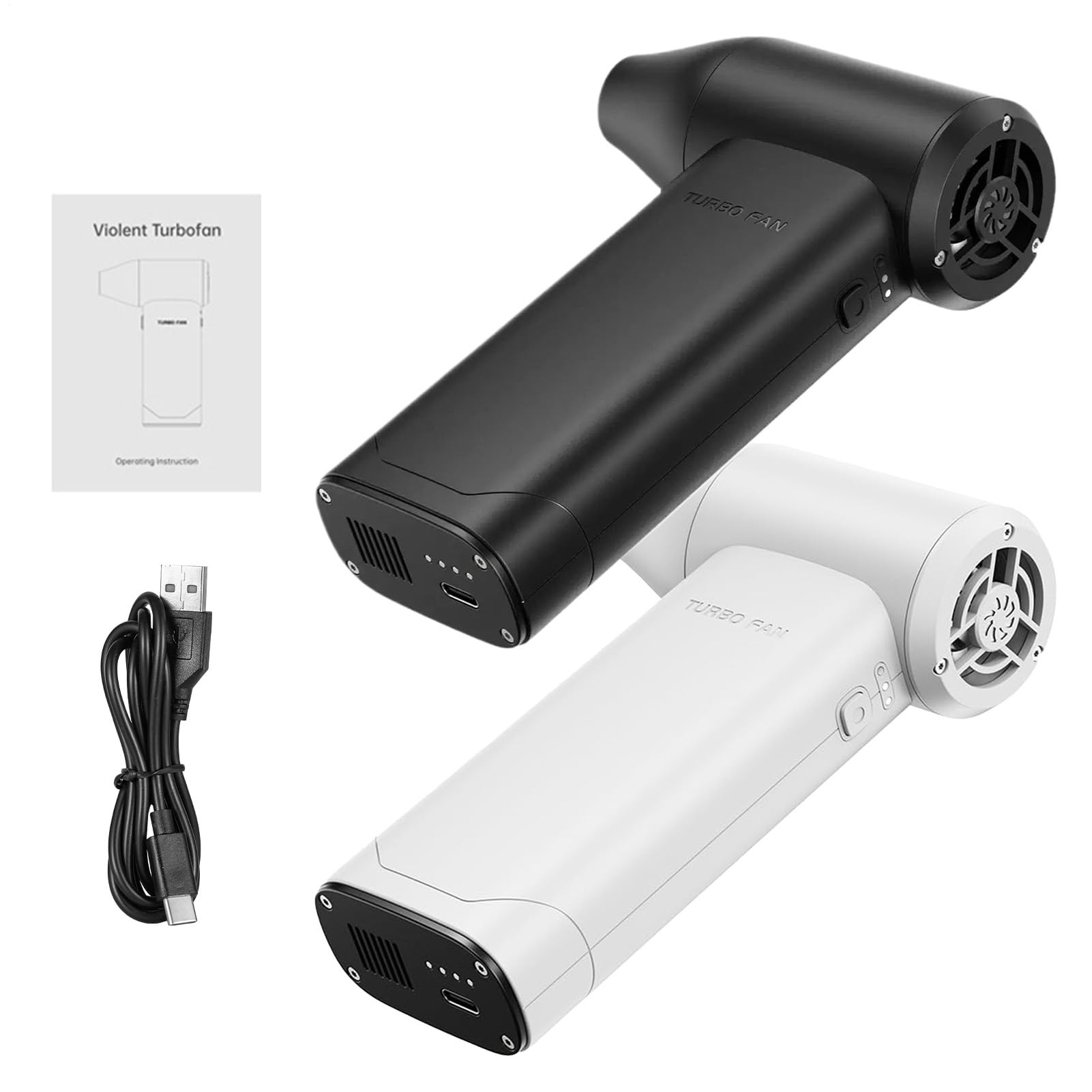 Soffiatore ad Aria Ricaricabile Soffiatore Elettrico Portatile Senza Fili | Pulitore ad Aria per PC Elettrico Per La Pulizia Di Auto, Computer, PC, Detailing Casa E Con Elettrica