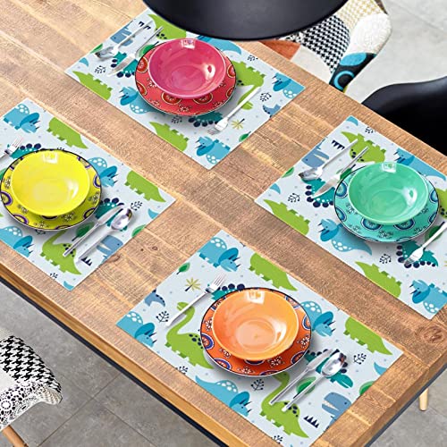 Set de table dinosaure lavable pour éviter les taches sur votre table - 8