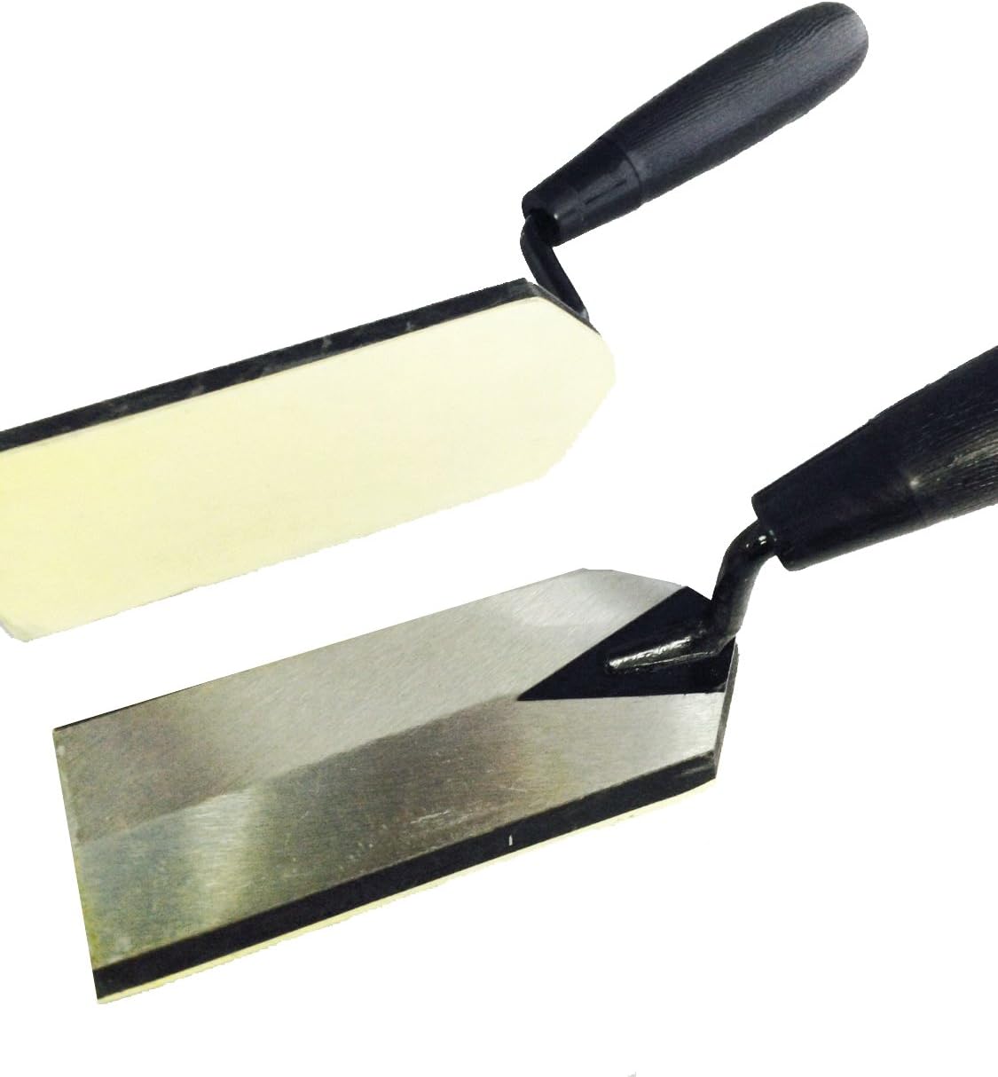 MARGIN GROUT FLOAT: 6"x 2-1/2" Professional Gum Rubber Face Bonder to Foam Rubber Pad. Speciality Float Designed for Hard to Reach Areas. Narrow Width & Offset Handle Allow Work Under Toe-Kick Space U